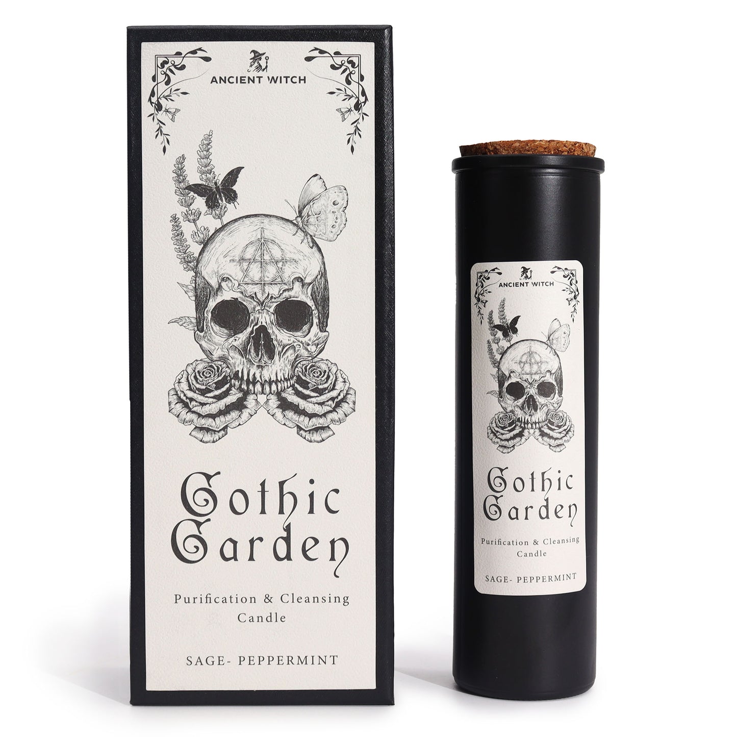 Step into the mystical ambience of the Gothic Garden with these Ancient Witch Ritual Candles, designed for powerful cleansing, purification, and energetic renewal.