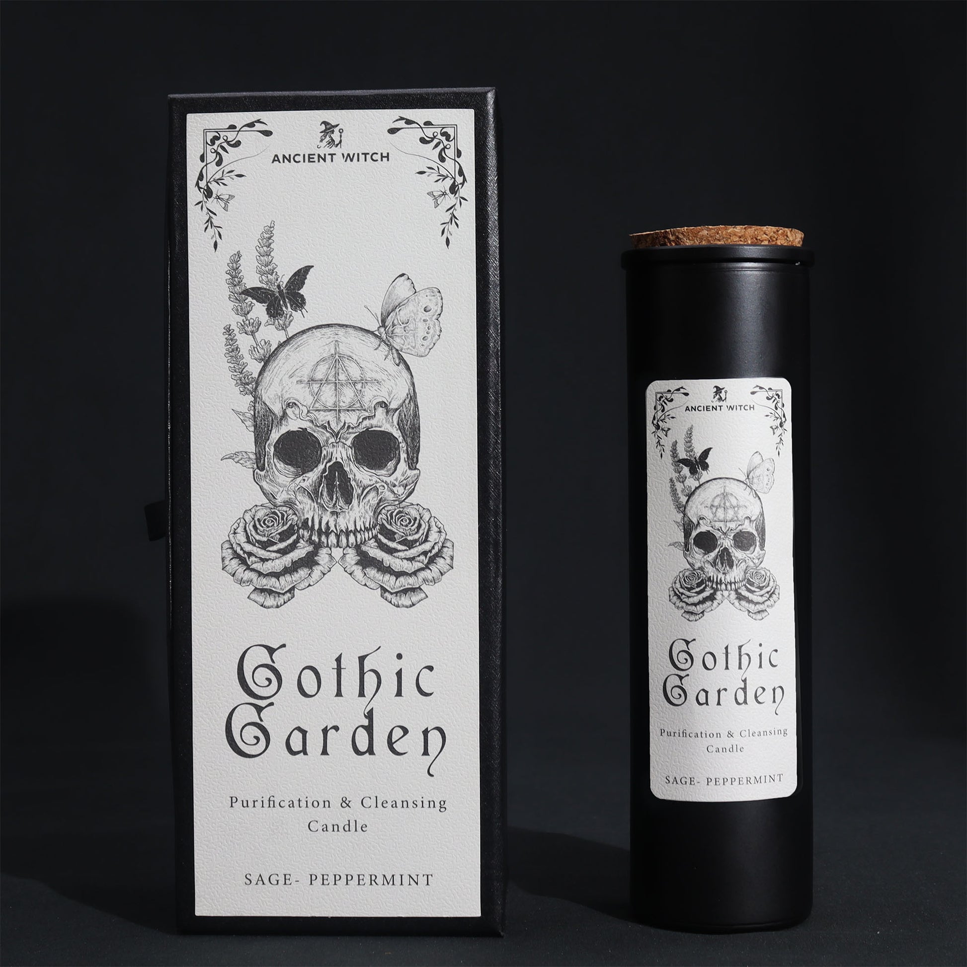 Step into the mystical ambience of the Gothic Garden with these Ancient Witch Ritual Candles,