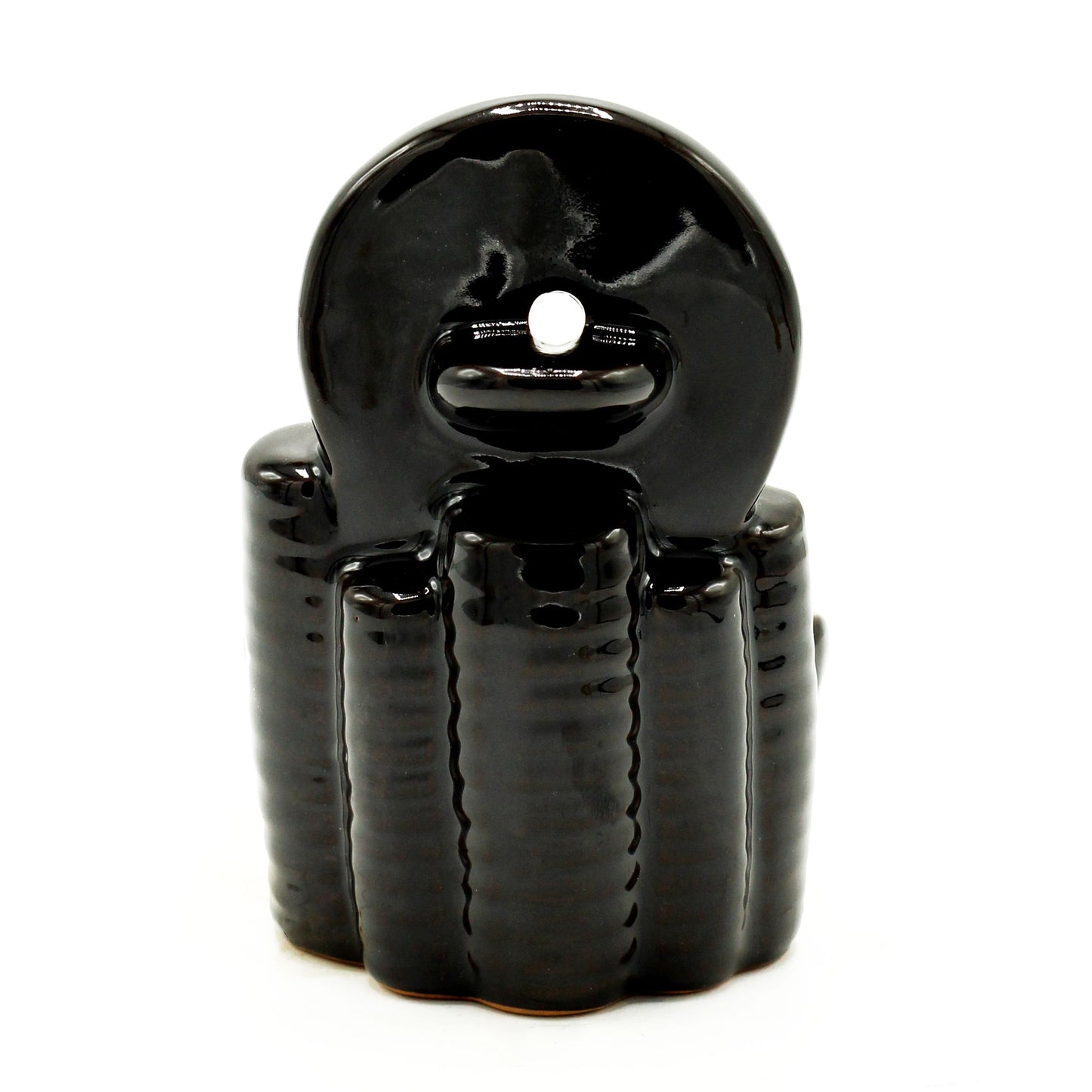 Transform your home into a tranquil haven with a backflow incense burner Ancient Chinese Coin back Designed to work with backflow incense cones.