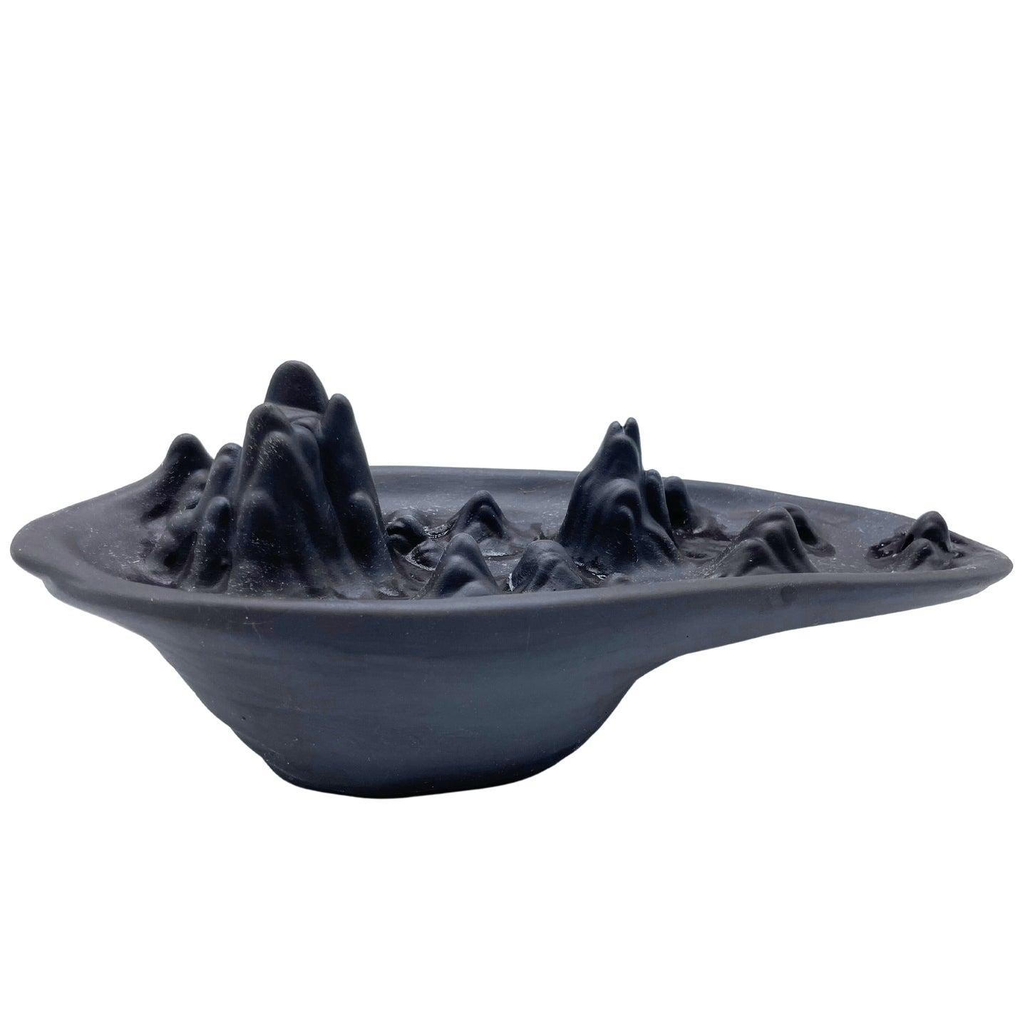 Transform your home into a tranquil haven with a backflow incense burner Mountain Scape. Designed to work with backflow incense cones un boxed