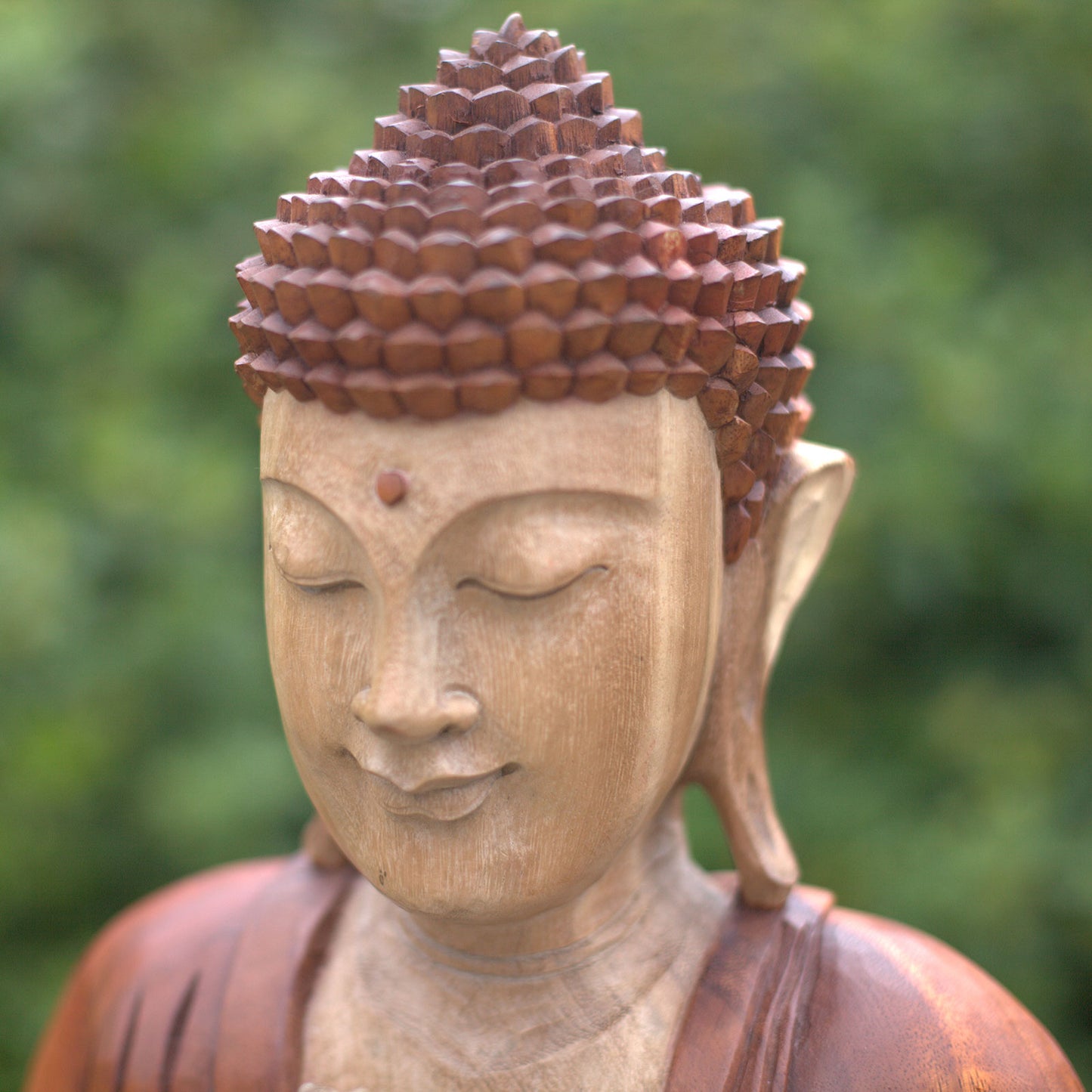 Hand Carved Buddha Statue head