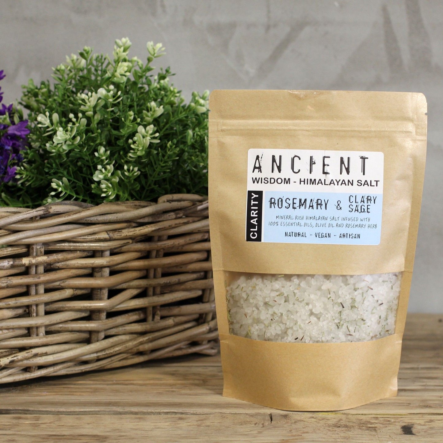 Himalayan Bath Salt Blend 500g - Clarity bag