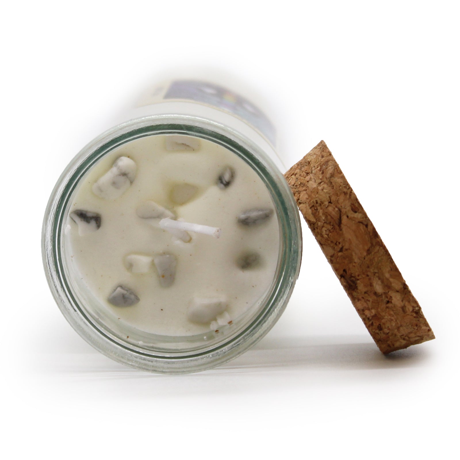 This candle is designed to cleanse and refresh the energy in your space, helping to dispel negativity and restore harmony. Infused with genuine White Jasper crystal
