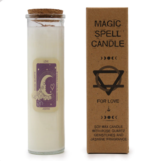 This beautifully crafted candle is designed to invite love into your life in all its forms boxed