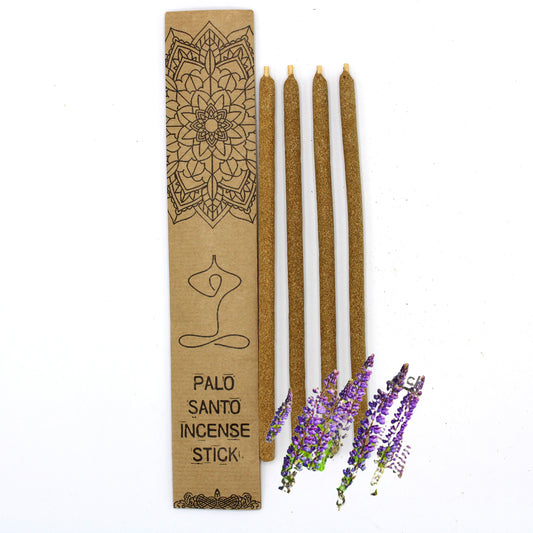 Discover the purifying power of Palo Santo Chipre Large Incense Sticks. Handcrafted in Peru to provide a natural and aromatic experience.