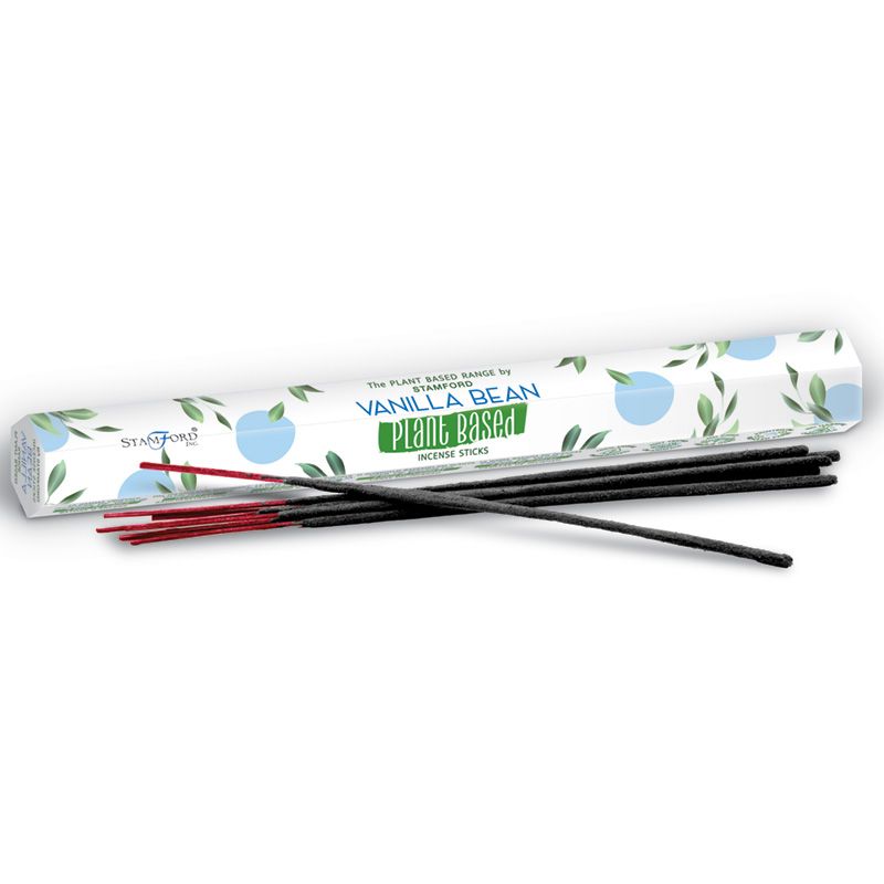 Stamford plant based incense sticks Vanilla Bean are made using sustainable, natural, and plant-based ingredients, ethically produced in Karnataka, India.