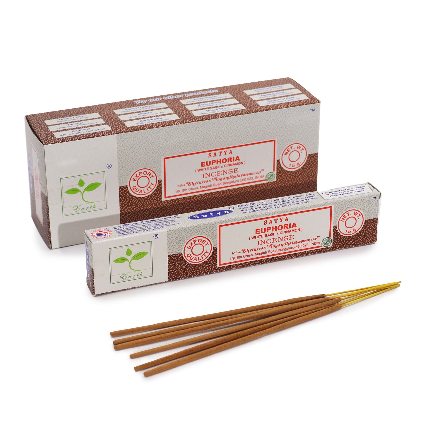 Experience the calming and cleansing fragrance of Satya Incense Sticks Dream Land (White Sage & Cinnamon). A premium blend crafted by the renowned Satya brand.