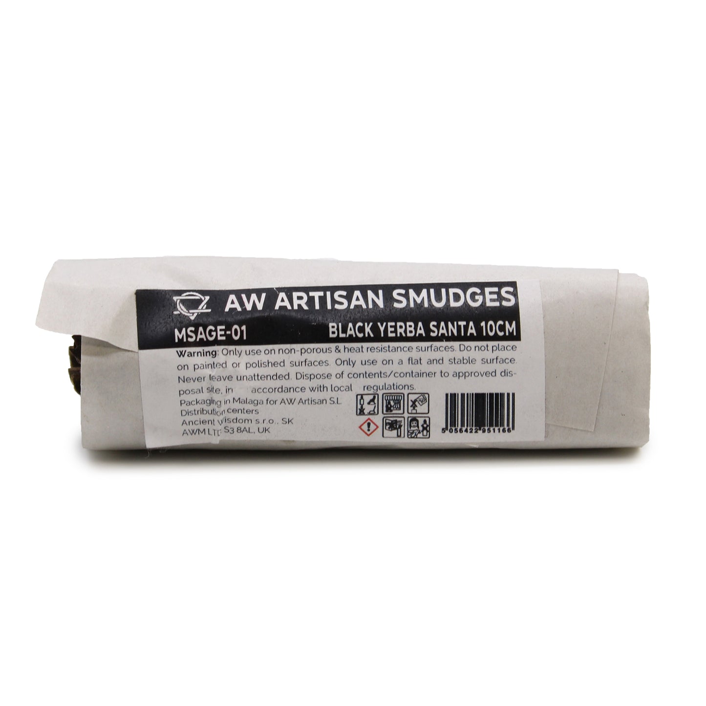 Smudge Stick Black Sage 10cm wrapped is ideal for cleansing the aura and creating a peaceful, purified environment.