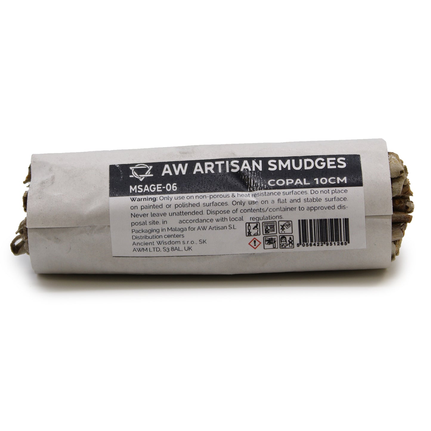 Smudge Stick Copal 10cm is ideal for cleansing the aura and creating a peaceful, purified environment wrapped