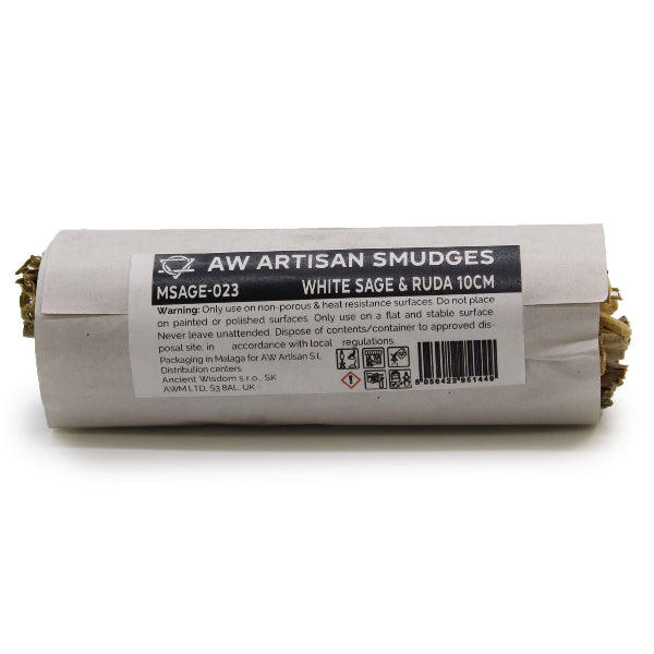 Roll of AW Artisan Smudges with label on a white background