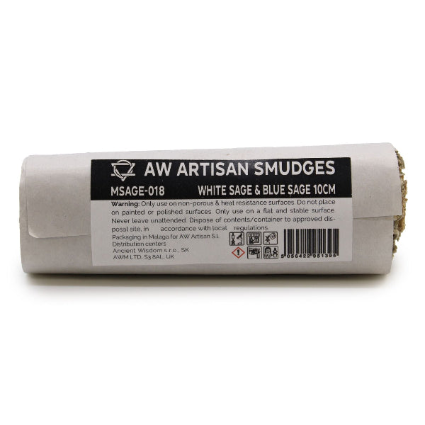 AW Artisan Smudges packaging with label on a white background