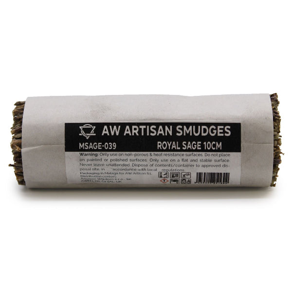 Roll of AW Artisan Smudges Royal Sage on a white background