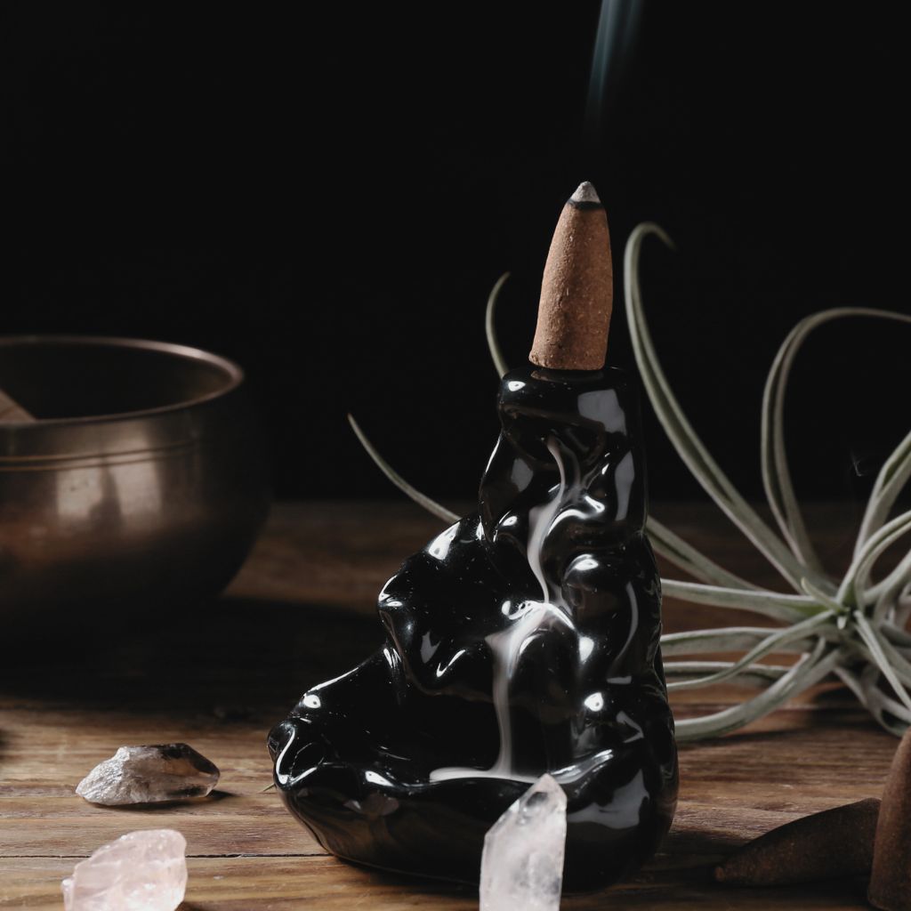 Experience the mesmerizing effect of our backflow incense cones, creating a cascading smoke display.