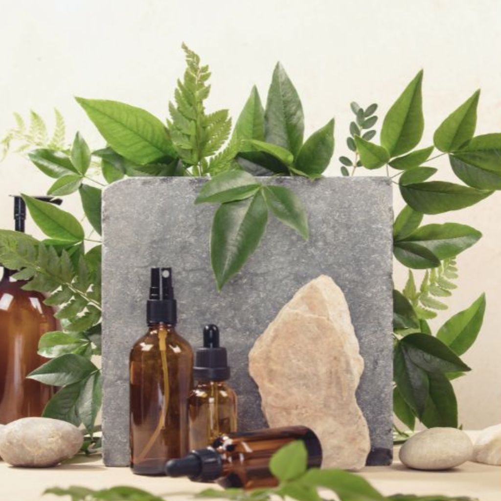 Shop Beauty & Wellbeing products including natural skincare, body lotions, cleansers, lip balms, facial rollers, and vegan self-care essentials.