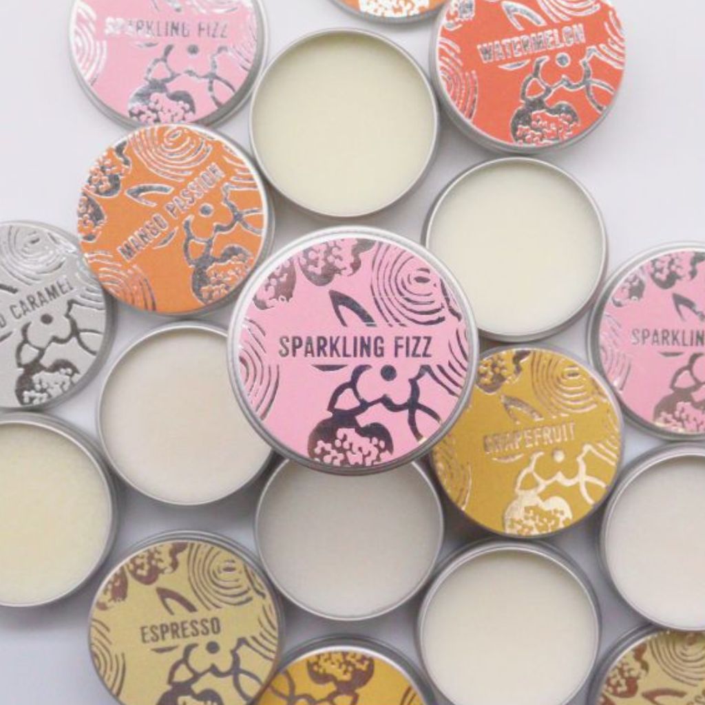 Shop vegan Lip Balms made in the UK for soft, smooth, hydrated lips. Cruelty-free lip care with nourishing natural ingredients for everyday use.