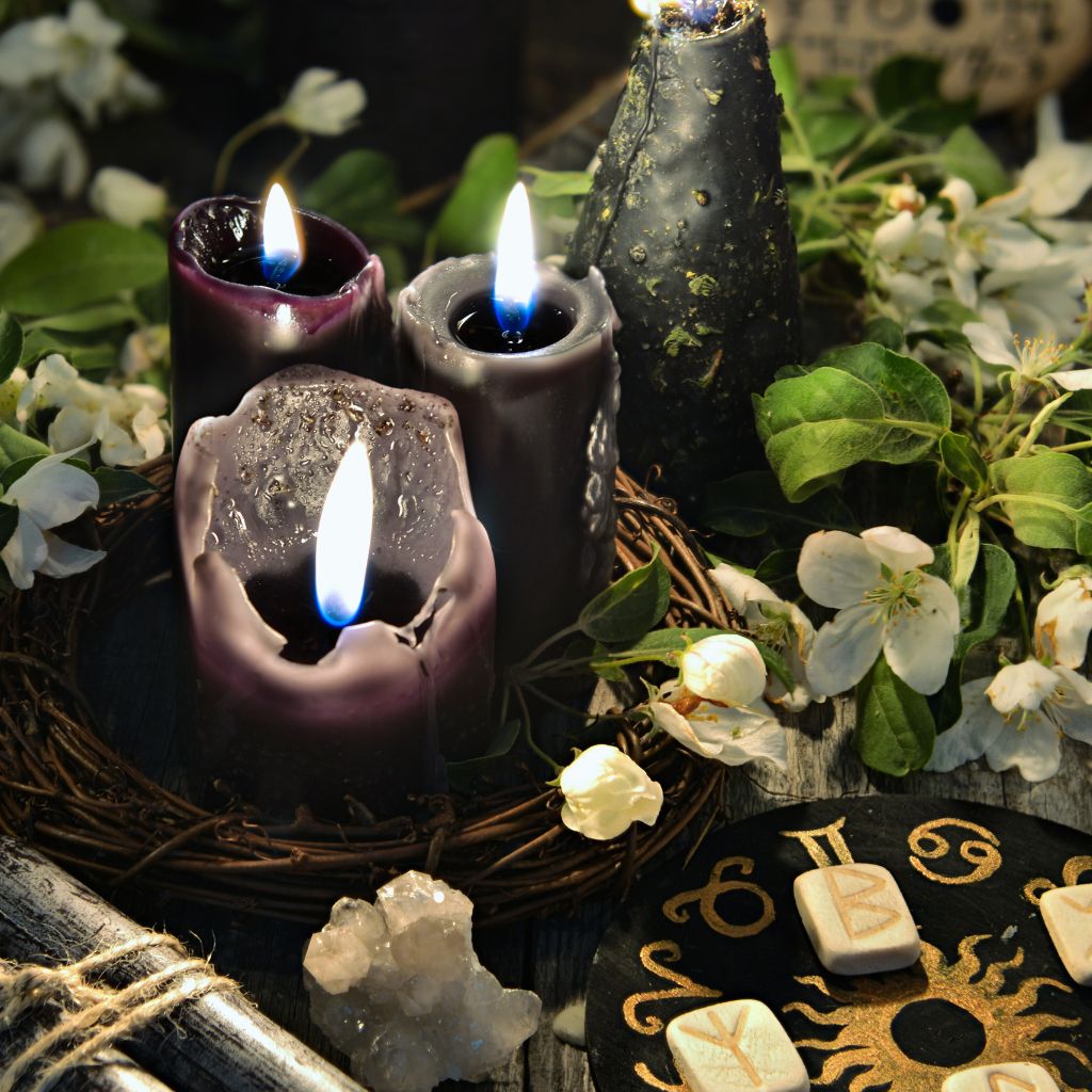 Empower your rituals with our handcrafted spell and manifestation candles. Our handcrafted candles help manifest your intentions and spiritual goals.