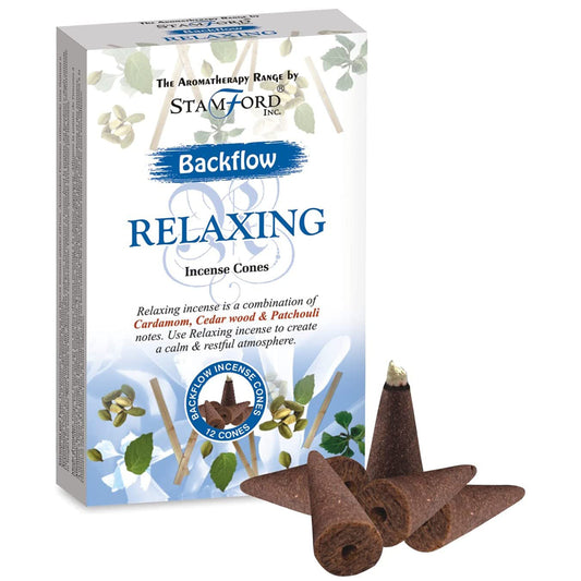 Stamford aromatherapy backflow cones Relaxing are made using sustainable, natural, and plant-based ingredients, ethically produced in Karnataka, India.