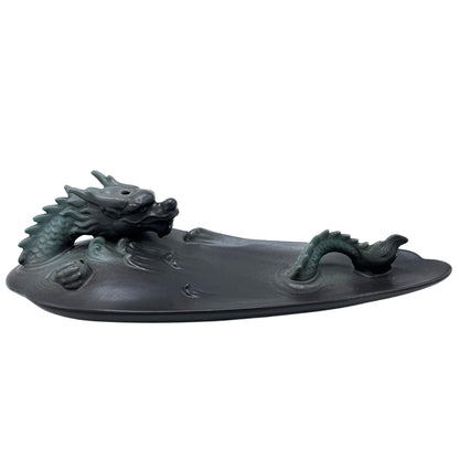 Transform your home into a tranquil haven with a backflow incense burner Dragon in Pool. Designed to work with backflow incense cones. 