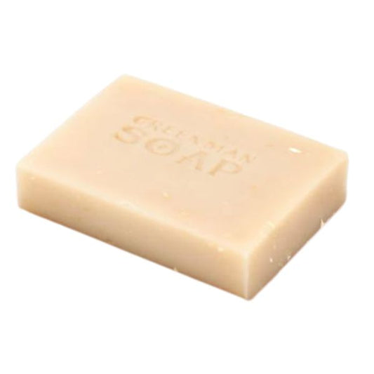 Bar of soap on a white background