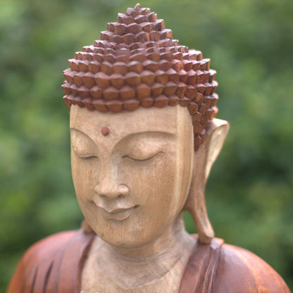  Hand Carved Buddha Statue head