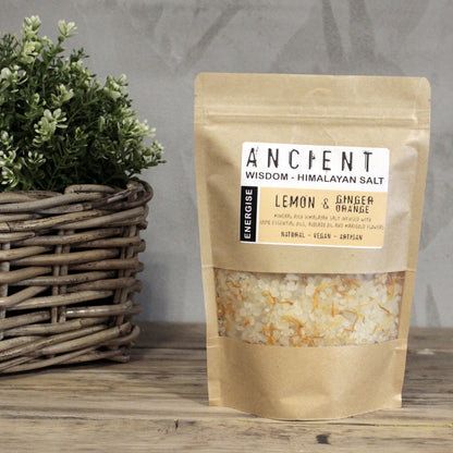 Himalayan Bath Salt Blend 500g - Energise bag