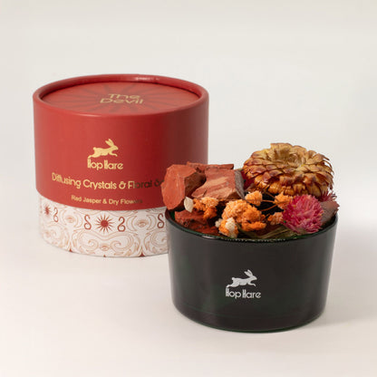 Hop Hare Diffusing Crystals & Floral Set - The Devil open
