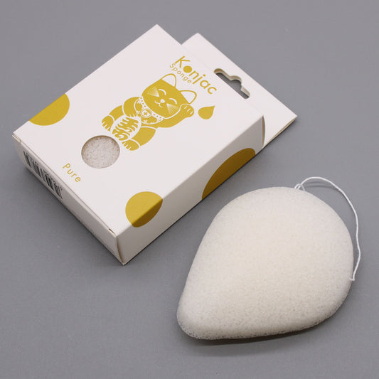 Konjac Sponge Natural open