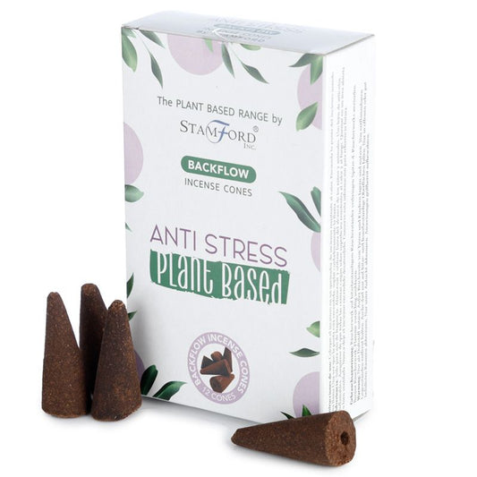 Stamford plant-based backflow cones Anti Stress are made using sustainable, natural, and plant-based ingredients, ethically produced in Karnataka, India. 
