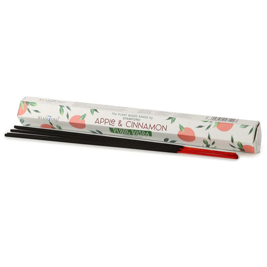 Stamford plant based incense sticks Apple &amp; Cinnamon are made using sustainable, natural, and plant-based ingredients, ethically produced in Karnataka, India.