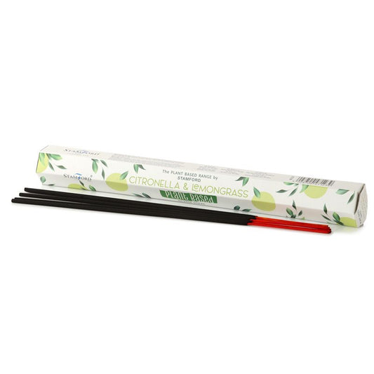 Stamford plant based incense sticks Citronella &amp; Lemongrass are made using sustainable, natural, and plant-based ingredients, ethically produced in Karnataka, India.