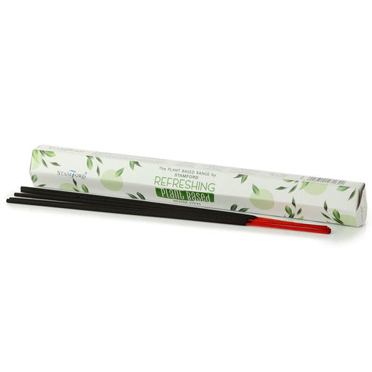 Stamford plant-based incense sticks Refreshing are made using sustainable, natural, and plant-based ingredients, ethically produced in Karnataka, India.