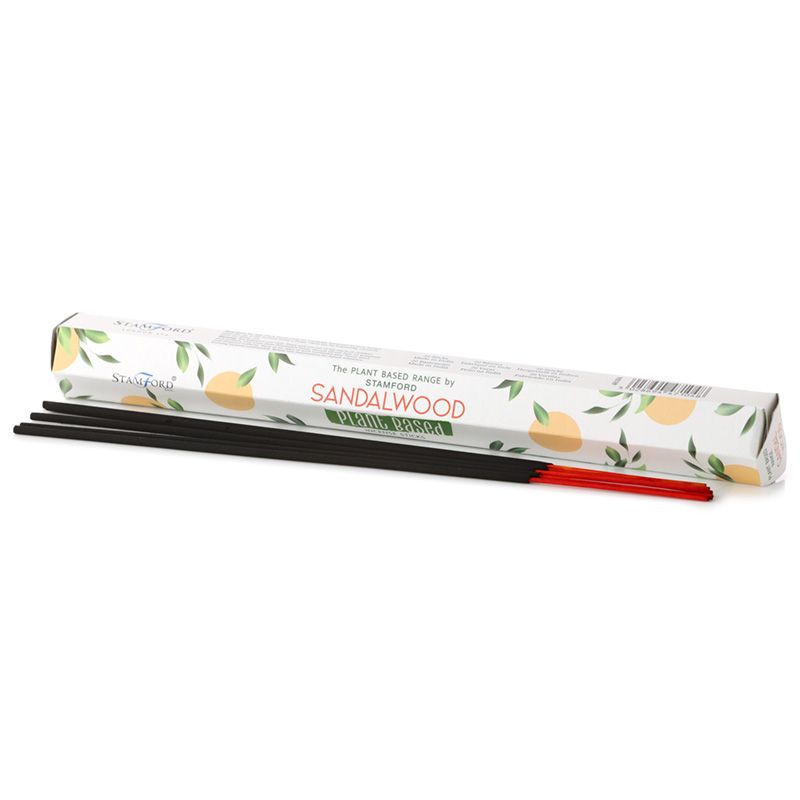 Stamford plant based incense sticks Sandalwood are made using sustainable, natural, and plant-based ingredients, ethically produced in Karnataka, India.