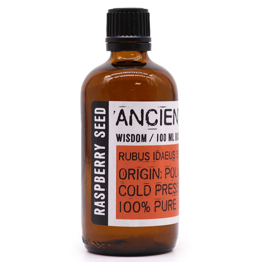 Brown glass bottle with a label on a white background