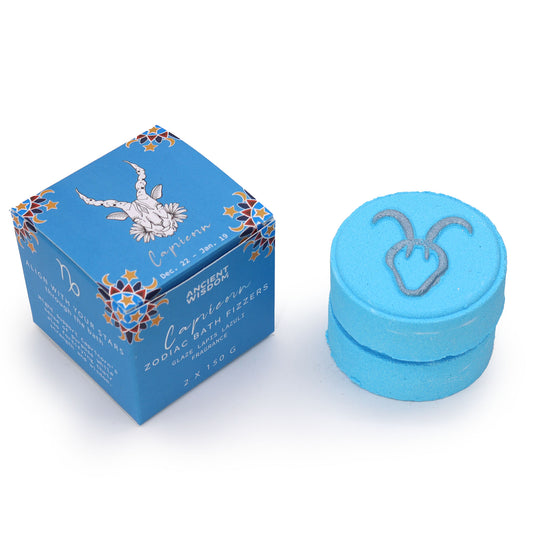 Treat yourself (or someone starry-eyed) to a cosmic soak with our Zodiac Bath Fizzers Capricorn. The perfect pampering gift for astrology lovers!