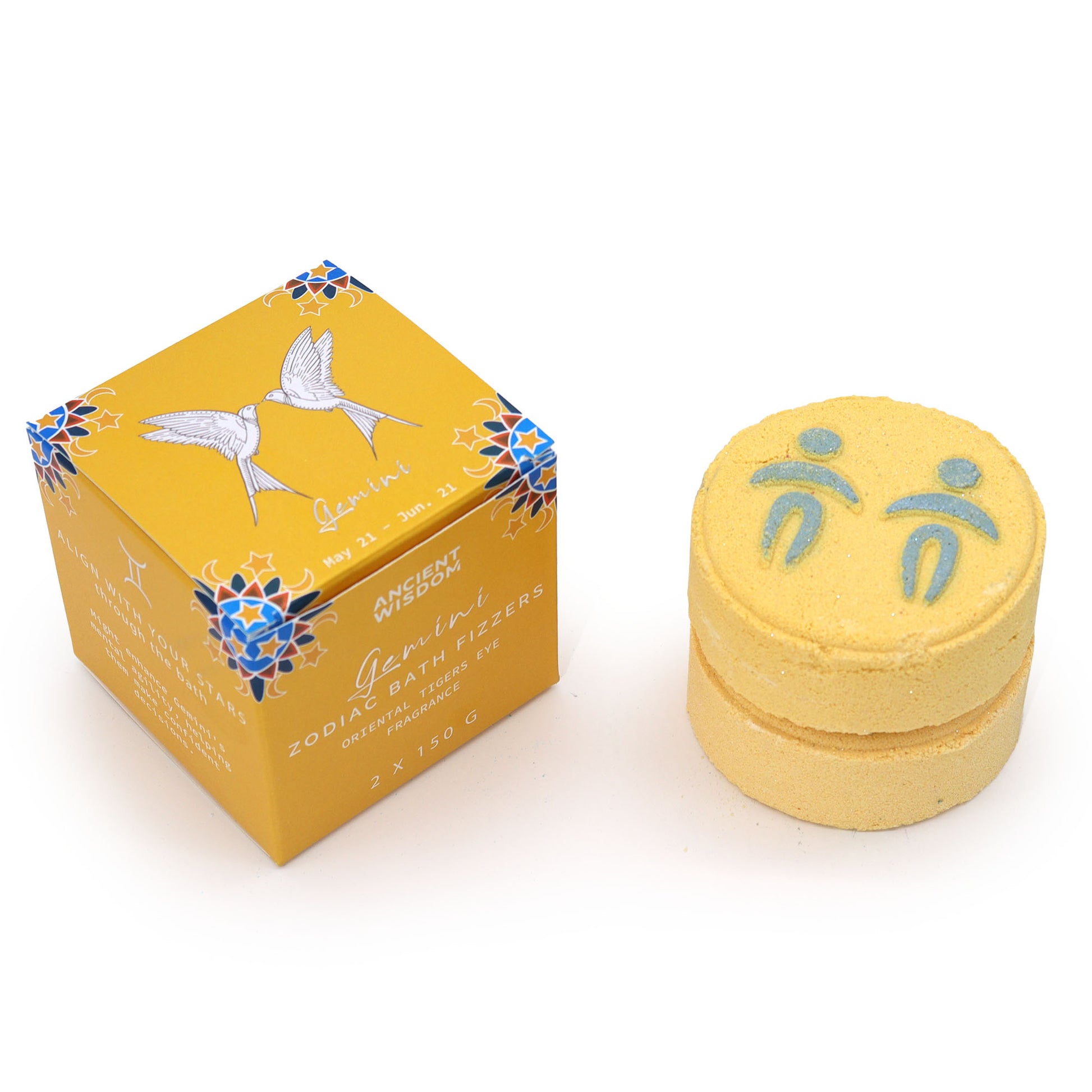 Treat yourself (or someone starry-eyed) to a cosmic soak with our Zodiac Bath Fizzers Gemini. The perfect pampering gift for astrology lovers!