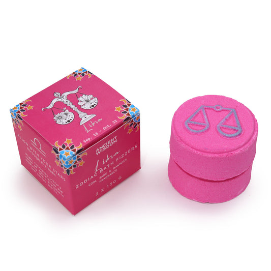 Treat yourself (or someone starry-eyed) to a cosmic soak with our Zodiac Bath Fizzers Libra. The perfect pampering gift for astrology lovers!