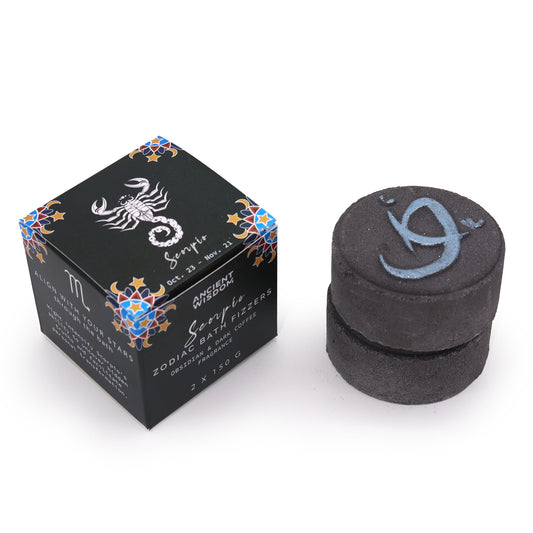 Treat yourself (or someone starry-eyed) to a cosmic soak with our Zodiac Bath Fizzers Scorpio. The perfect pampering gift for astrology lovers!