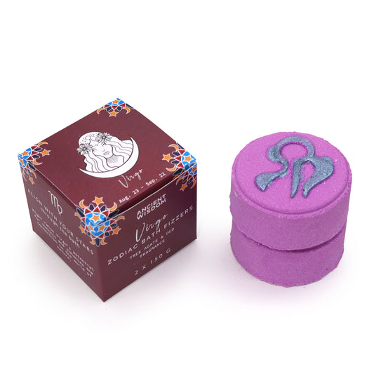 Treat yourself (or someone starry-eyed) to a cosmic soak with our Zodiac Bath Fizzers Virgo. The perfect pampering gift for astrology lovers!