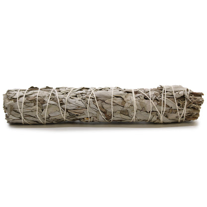 Smudge Stick White Sage 22.5cm is ideal for cleansing the aura and creating a peaceful, purified environment. 