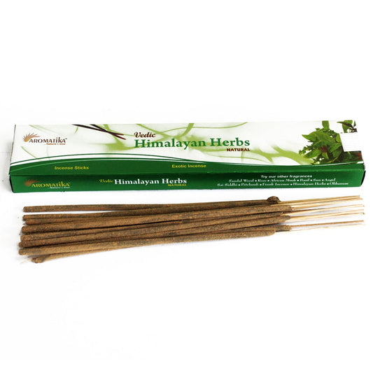 Immerse yourself in the rich, aromatic tradition of Vedic Incense Sticks Himalayan herbs. Carefully crafted to capture the essence of ancient Hindu Vedic teachings. 