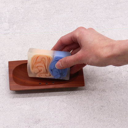 Classic Naseberry Soap Dish - Rectangle