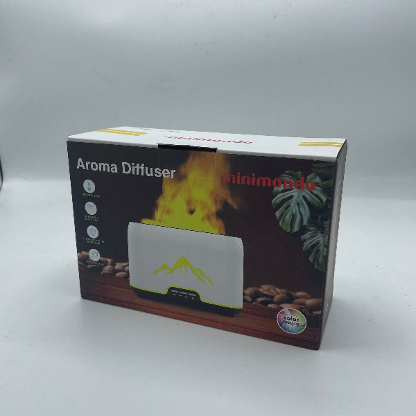 Box of a Minimoda aroma diffuser on a white background