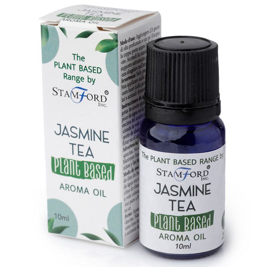 Stamford Jasmine Tea Aroma Oil bottle and packaging on a white background