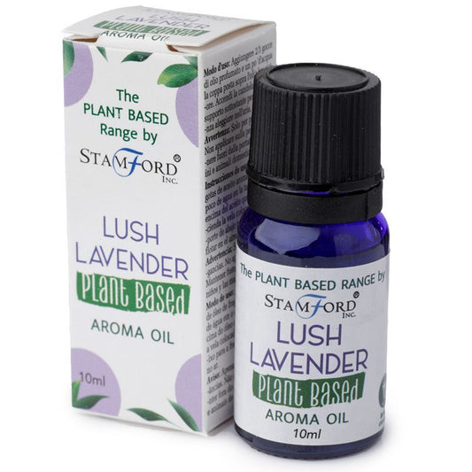 Stamford Lush Lavender Aroma Oil bottle and packaging on a white background