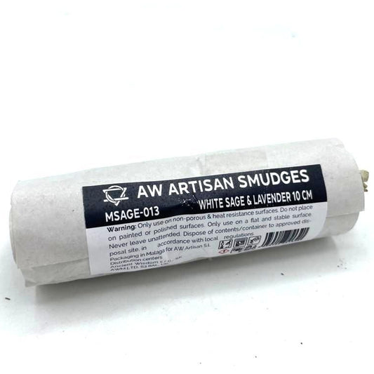 Roll of AW Artisan Smudges with label on a white background