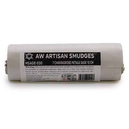 Roll of AW Artisan Smudges on a white background