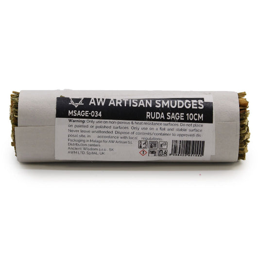 Roll of AW Artisan Smudges Ruda Sage on a white background