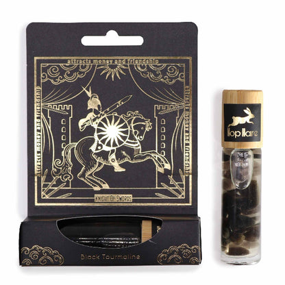 Vape device with decorative packaging featuring a knight on a horse design.