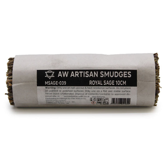 Roll of AW Artisan Smudges Royal Sage on a white background